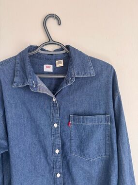 Levi's Indigo Denim Button-Front Shirt